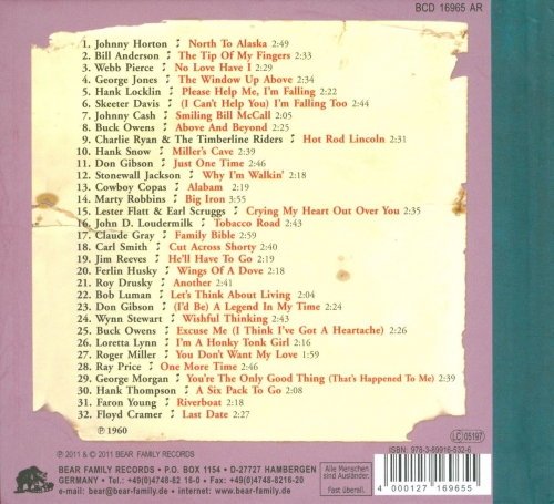 VA - Dim Lights, Thick Smoke & Hillbilly Music: Country & Western Hit Parade 1960 (2011)