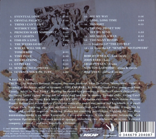 The Churls - The Churls/Send Me No Flowers (Reissue) (1968-69/2007)