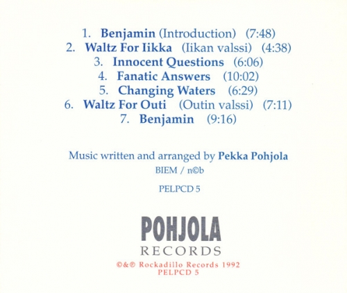 Pekka Pohjola - Changing Waters (1992)