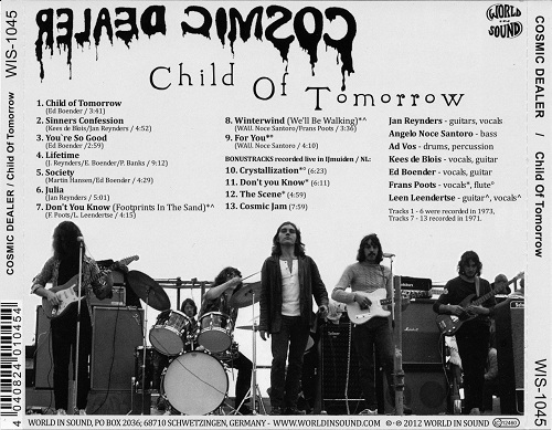 Cosmic Dealer - Child Of Tomorrow (Reissue) (1971-73/2012)