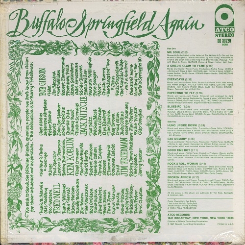Buffalo Springfield - Buffalo Springfield Again (1968) LP