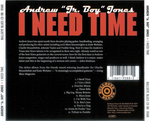 Andrew 'Jr Boy' Jones - I Need Time (1997)