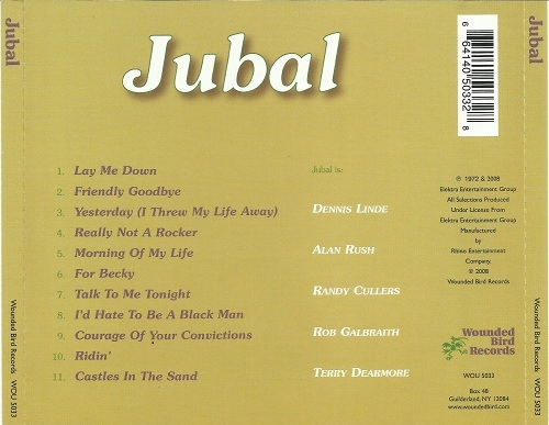 Jubal - Jubal (Reissue) (1972/2008)