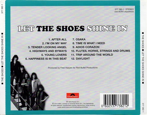 The Shoes - Let The Shoes Shine In (Remastered) (1970/2014)