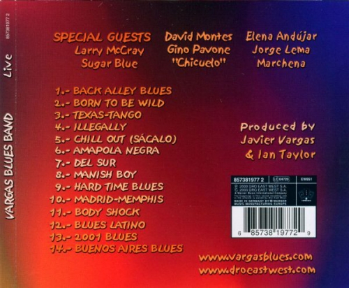 Vargas Blues Band ‎– Madrid-Chicago Live (2000)