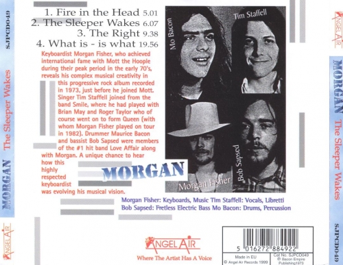 Morgan - The Sleeper Wakes (Reissue, Remastered ) (1973/1999)