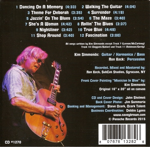 Kim Simmonds and Savoy Brown - Jazzin' On The Blues (2017)