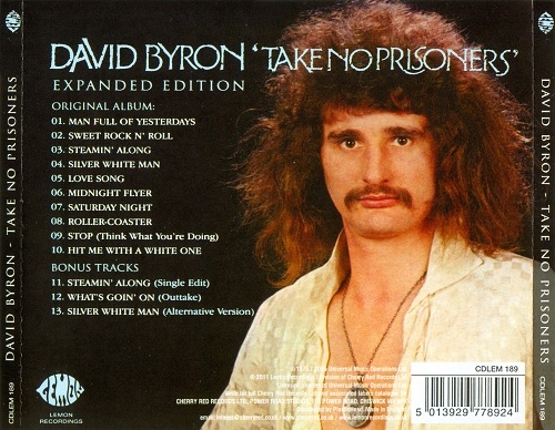 David Byron - Take No Prisoners (Expanded Edition) (2011)