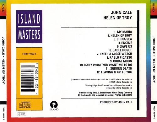 John Cale - Helen of Troy (Reissue) (1975/1994)