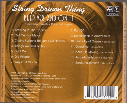 String Driven Thing - Keep Yer 'And On It (Reissue, Remastered) (1975/2010)