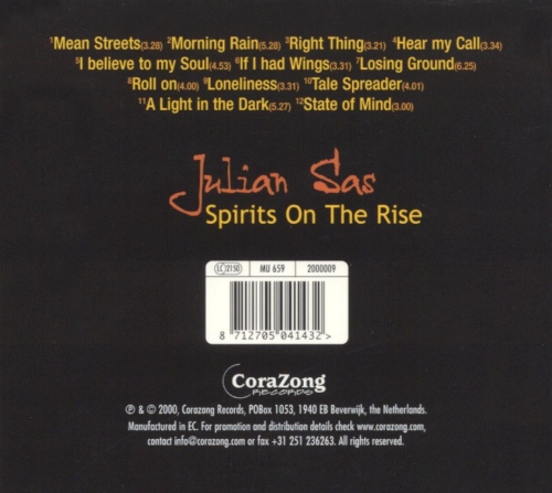 Julian Sas - Spirits On The Rise (2000)