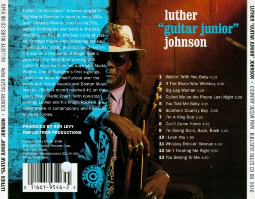 Luther "Guitar Junior" Johnson - Country Sugar Papa (1994)