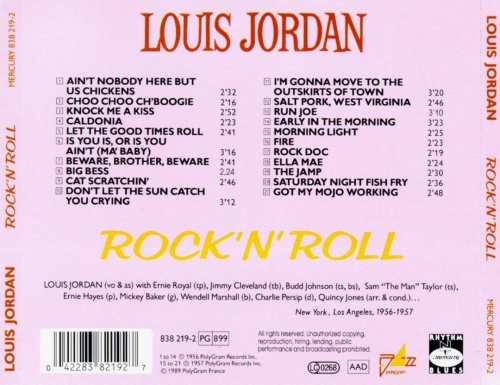 Louis Jordan - Rock'N'Roll (Reissue) (1957/1989)
