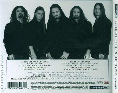 Evergrey - The Inner Circle (Limited Edition) (2004)