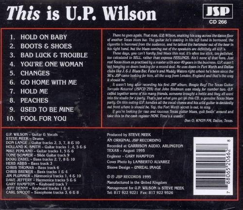 U.P. Wilson - This is U.P. Wilson (1995)
