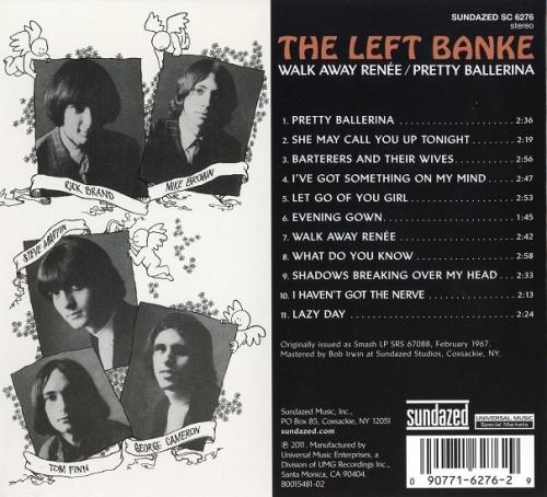 The Left Banke - Walk Away Renee / Pretty Ballerina (Reissue) (1967/2011)