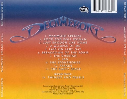 Decameron - Mammoth Special… Plus (Reissue) (1974/2001)