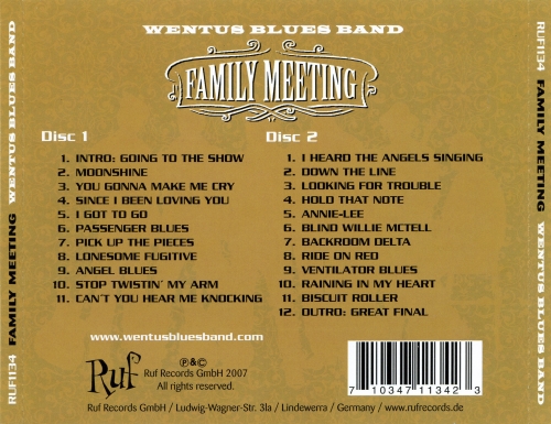 Wentus Blues Band - Family Meeting (2007/2017)