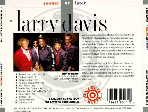 Larry Davis - Sooner Or Later (1992)