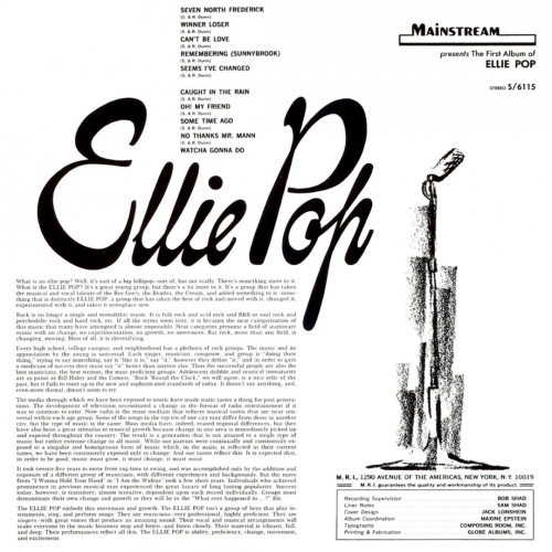 Ellie Pop - Ellie Pop (Reissue) (1968/2005)