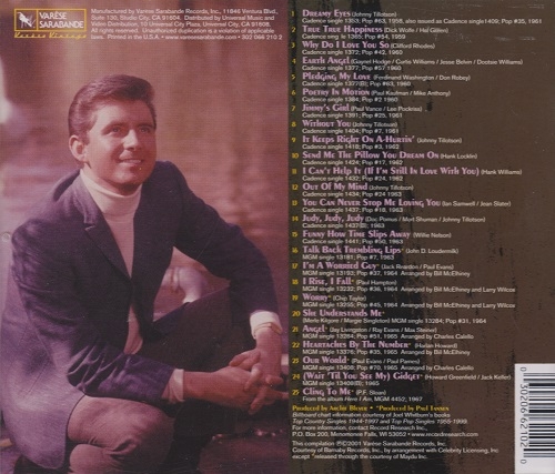 Johnny Tillotson - 25 All-Time Greatest Hits (2001)