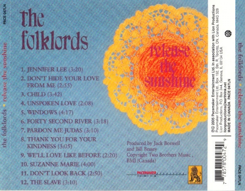 The Folklords - Release The Sunshine (Reissue) (1968/2008)