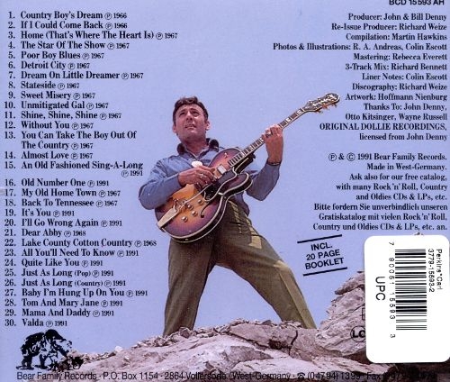 Carl Perkins - Country Boys Dream (1966/1991)