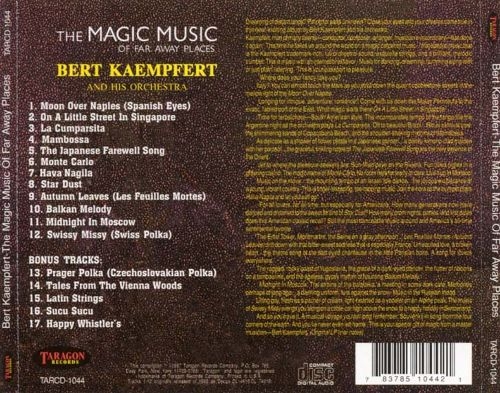 Bert Kaempfert And His Orchestra - The Magic Music Of Far Away Places (Reissue, Remastered) (1965/1997)
