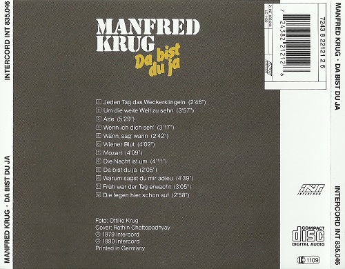 Manfred Krug - Da bist du ja (Reissue) (1979/1993) Lossless