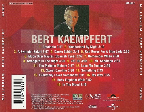 Bert Kaempfert - Millennium Edition (2000)