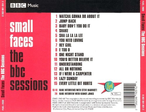 Small Faces - The BBC Sessions (2000)