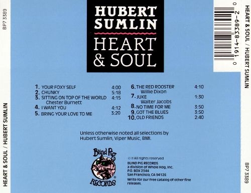 Hubert Sumlin - Heart & Soul (1989)