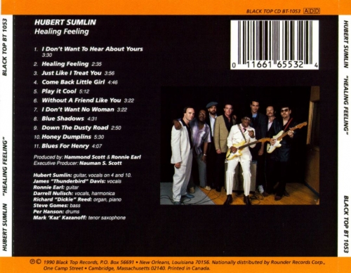 Hubert Sumlin -  Healing Feeling (Reissue) (1990/2005)