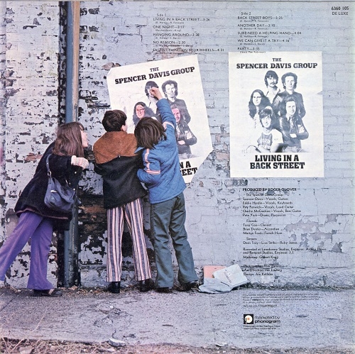 The Spencer Davis Group - Living In A Back Street (1974) Vinyl