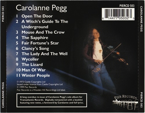 Carolanne Pegg - Carolanne (Reissue) (1973/1999)