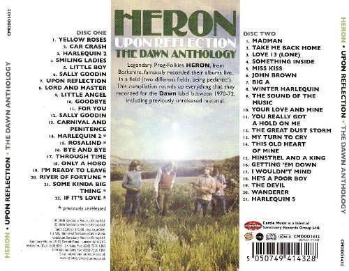 Heron - Upon Reflection / The Dawn Anthology (1970-72/2006)