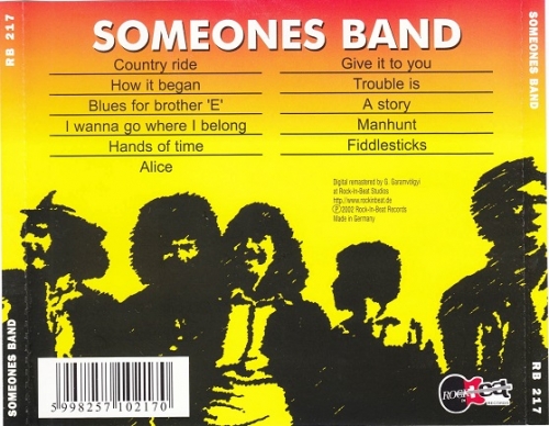 Someone's Band - Someone's Band (Reissue) (1970/2002)