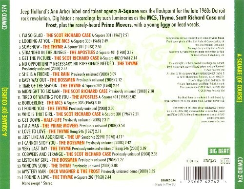 VA - A-Square (Of Course): The Story of Michigan's Legendary A-Square Records (2008) Lossless