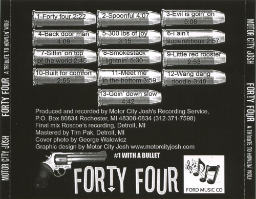Motor City Josh - Forty Four: A Tribute To Howlin' Wolf (2008)