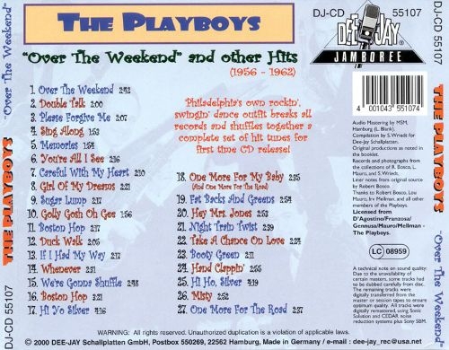 The Playboys - Over The Weekend and Other Hits (1956-1962) (2000)