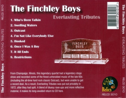 The Finchley Boys - Everlasting Tributes (Reissue) (1972/2010)