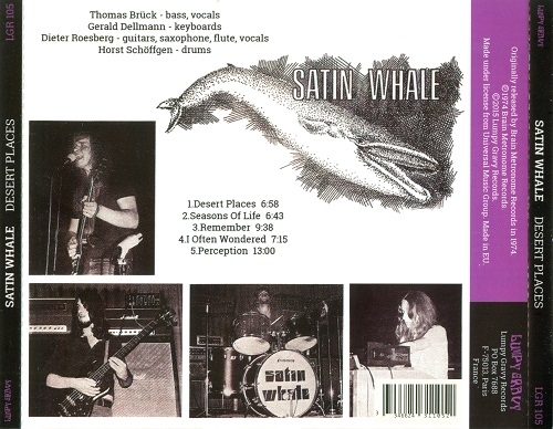 Satin Whale - Desert Places (1974/2015)