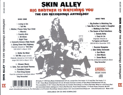 Skin Alley – Big Brother Is Watching You: The CBS Recordings Anthology (1970/2011)