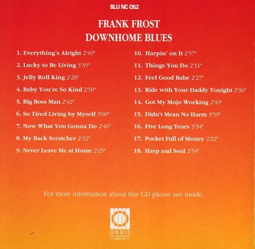 Frank Frost - Downhome Blues: The Blues Collection 50 (1996)
