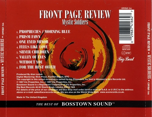 Front Page Review - Mystic Soldiers (Reissue) (1968/1997)