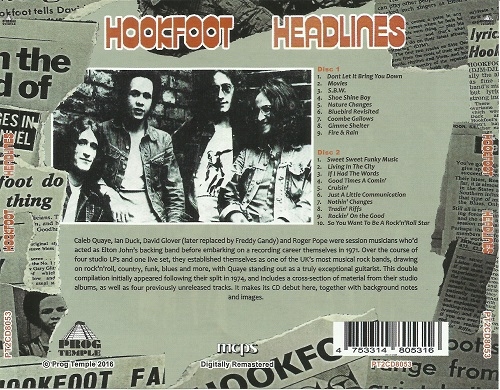 Hookfoot - Headlines (Reissue) (1975/2016)