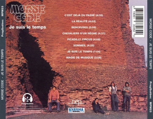 Morse Code - Je Suis Le Temps (Remastered) (1977/2007)