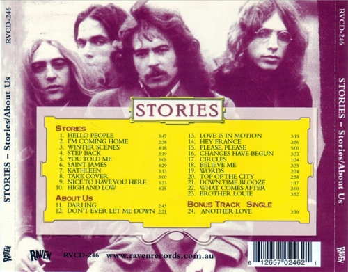 Stories - Stories / About Us (Remastered) (2007)