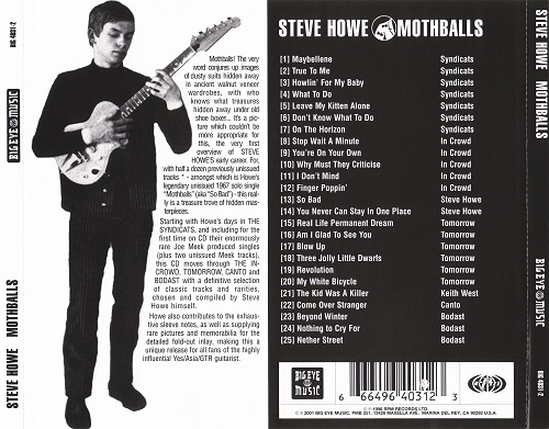 Steve Howe ‎– Mothballs - Groups & Sessions 64/69 (2001)