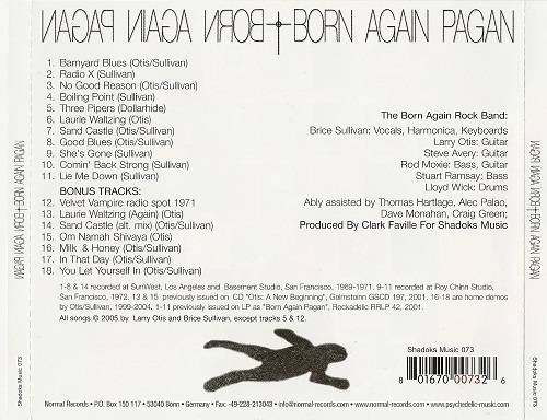 Born Again - Born Again Pagan (Reissue) (1969-72/2005)